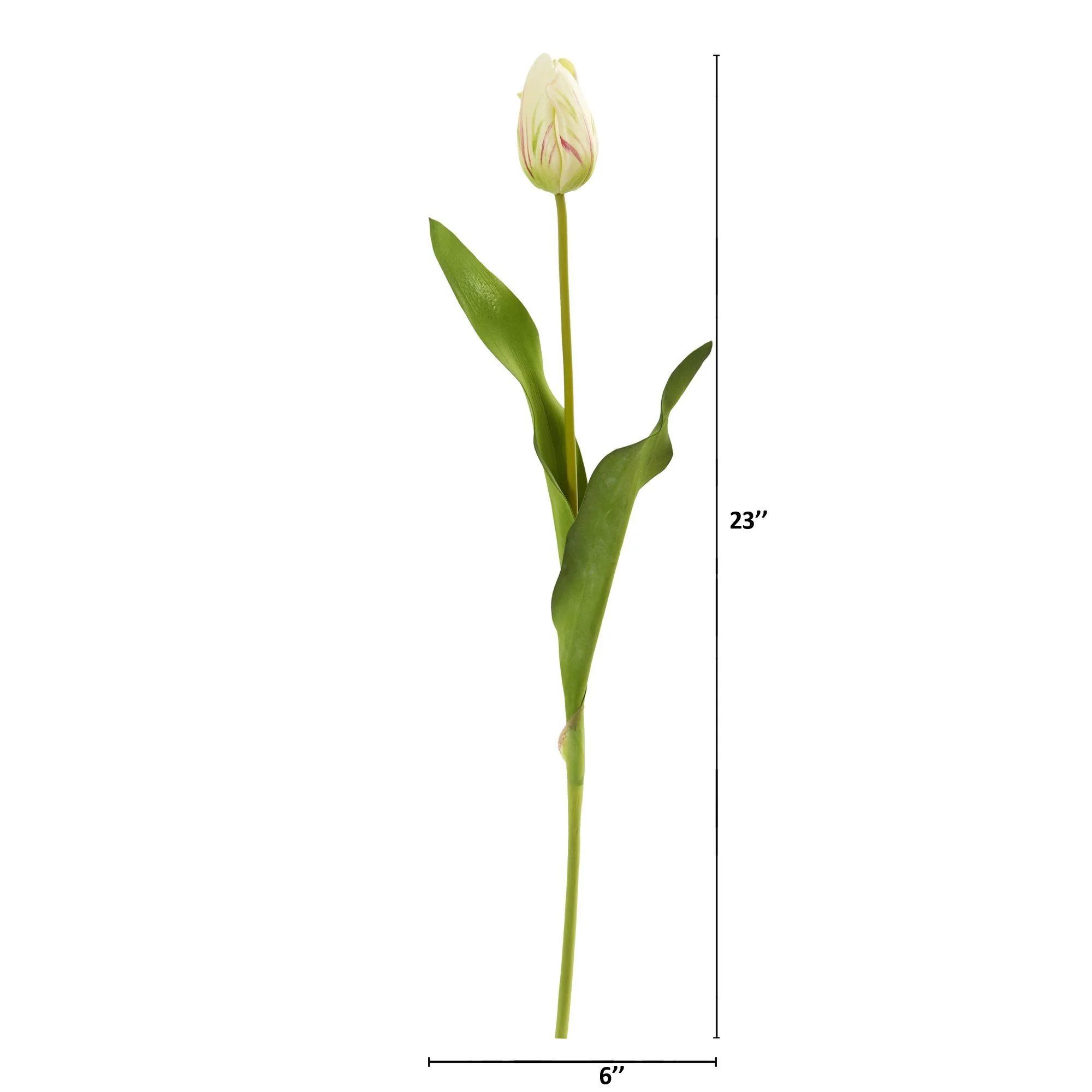 23” Dutch Tulip Artificial Flower (Set of 12) | Nearly Natural