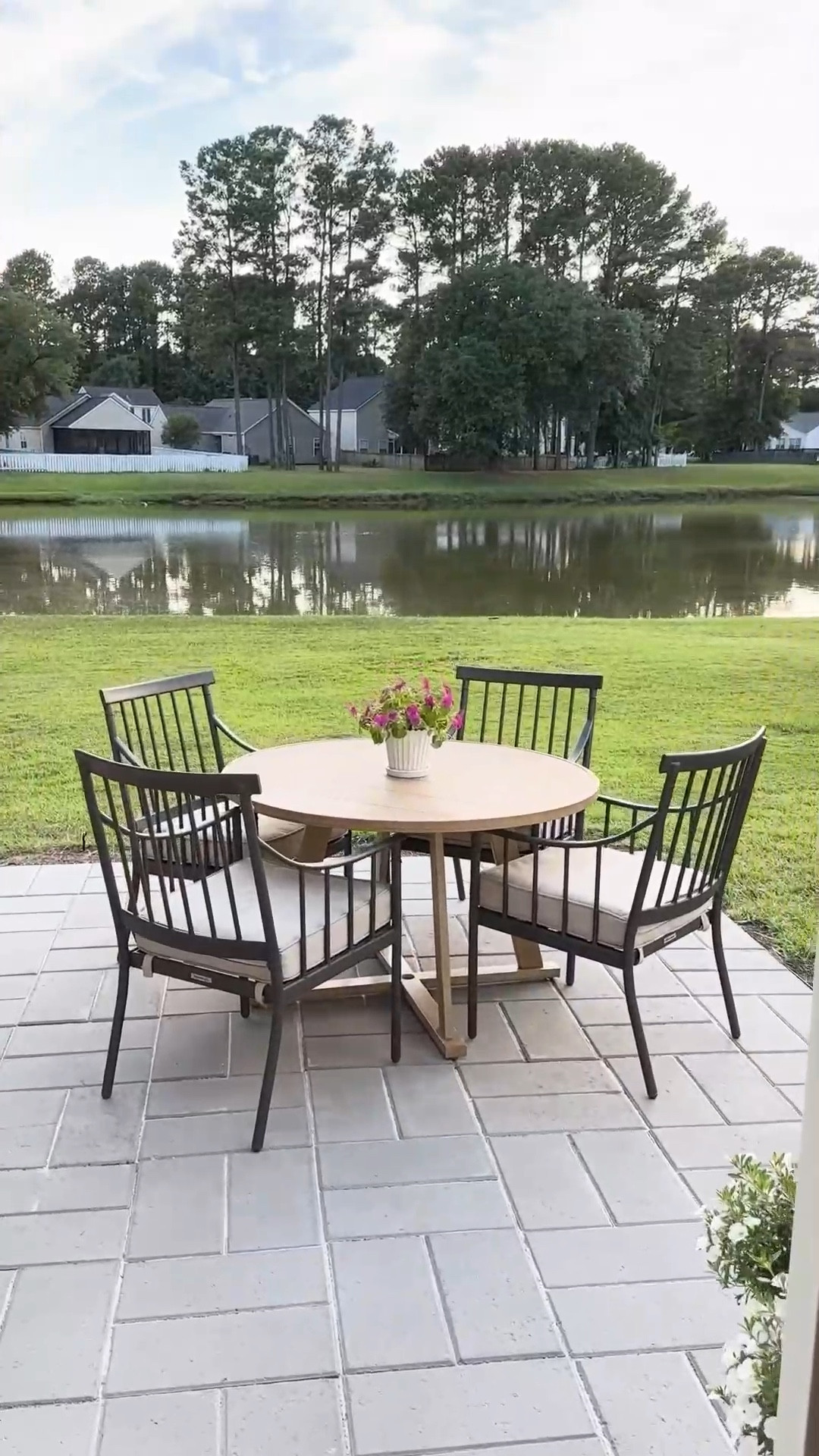 My favorite Walmart finds for our patio this summer: outdoor dining table, outdoor dining chairs, Large outdoor planters, throw pillows, and an outdoor rug!

#Walmartcreator

#LTKHome #LTKSummerSales #LTKSeasonal