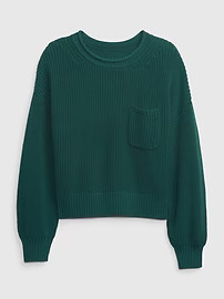 Shaker-Stitch Pocket Sweater | Gap (US)