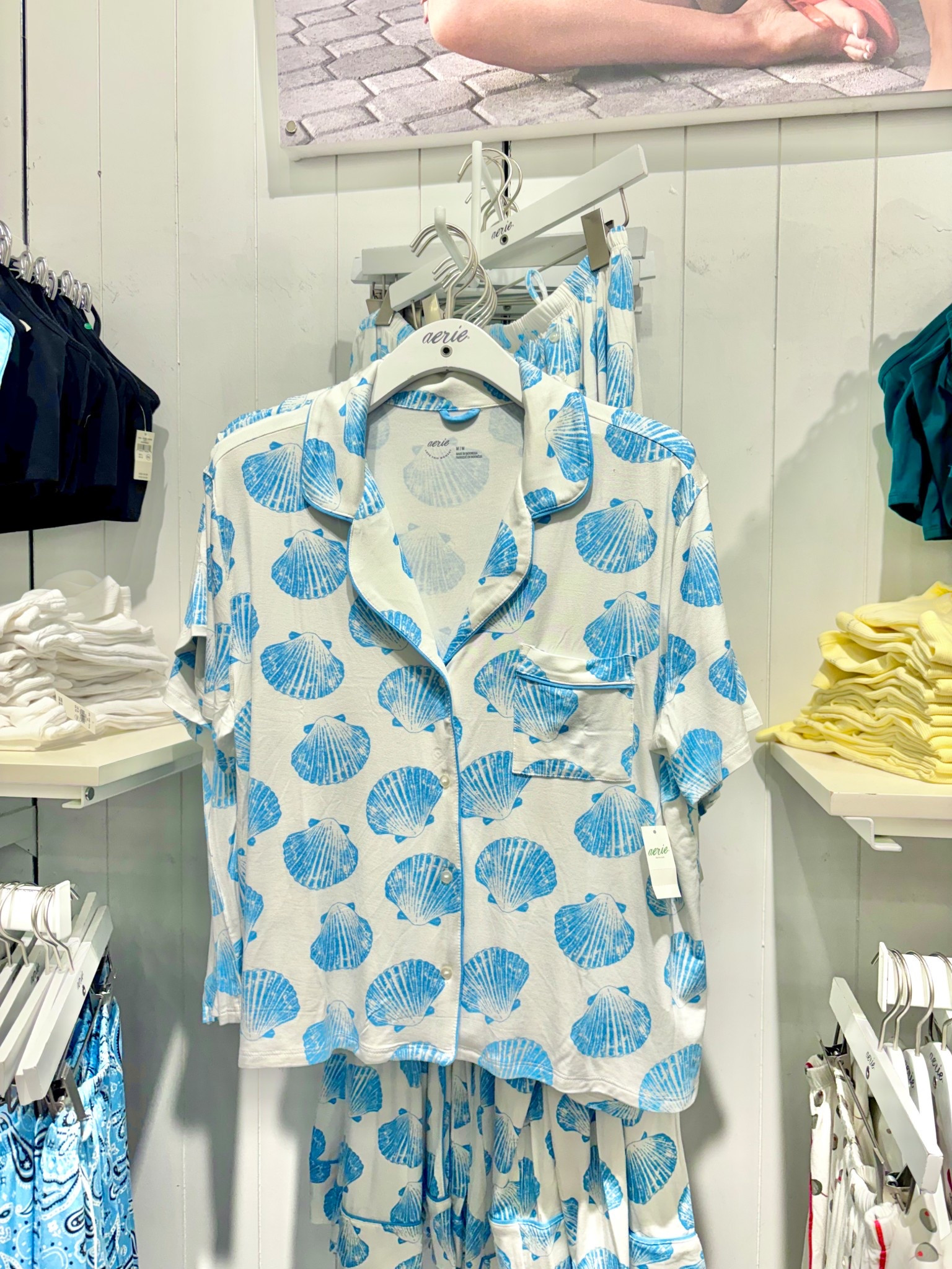 Cozy spring pjs from aerie 🤍 so cute and beachy 

#LTKootd #LTKdayinmylife #LTKmorningroutine