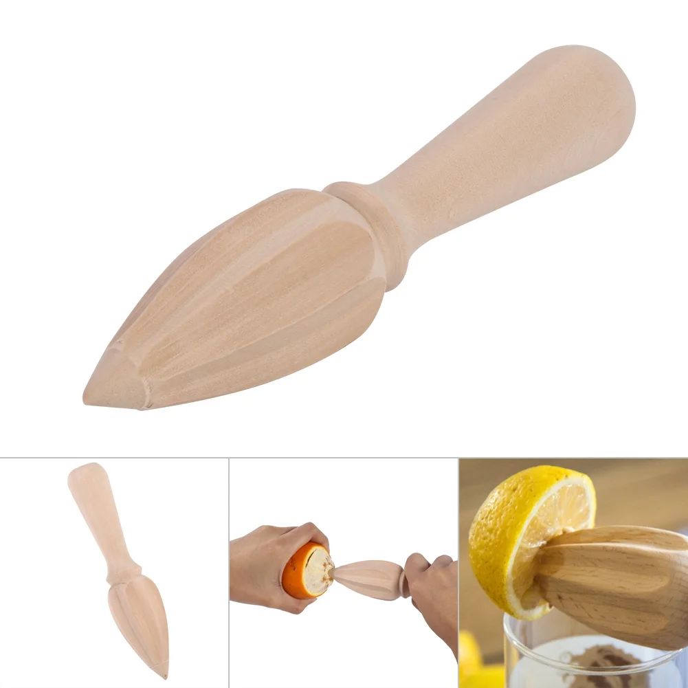 OTVIAP Wooden Lemon Squeezer,1Pcs Useful Wooden Fruit Orange Lemon Juicer Squeezer Reamer Home Re... | Walmart (US)