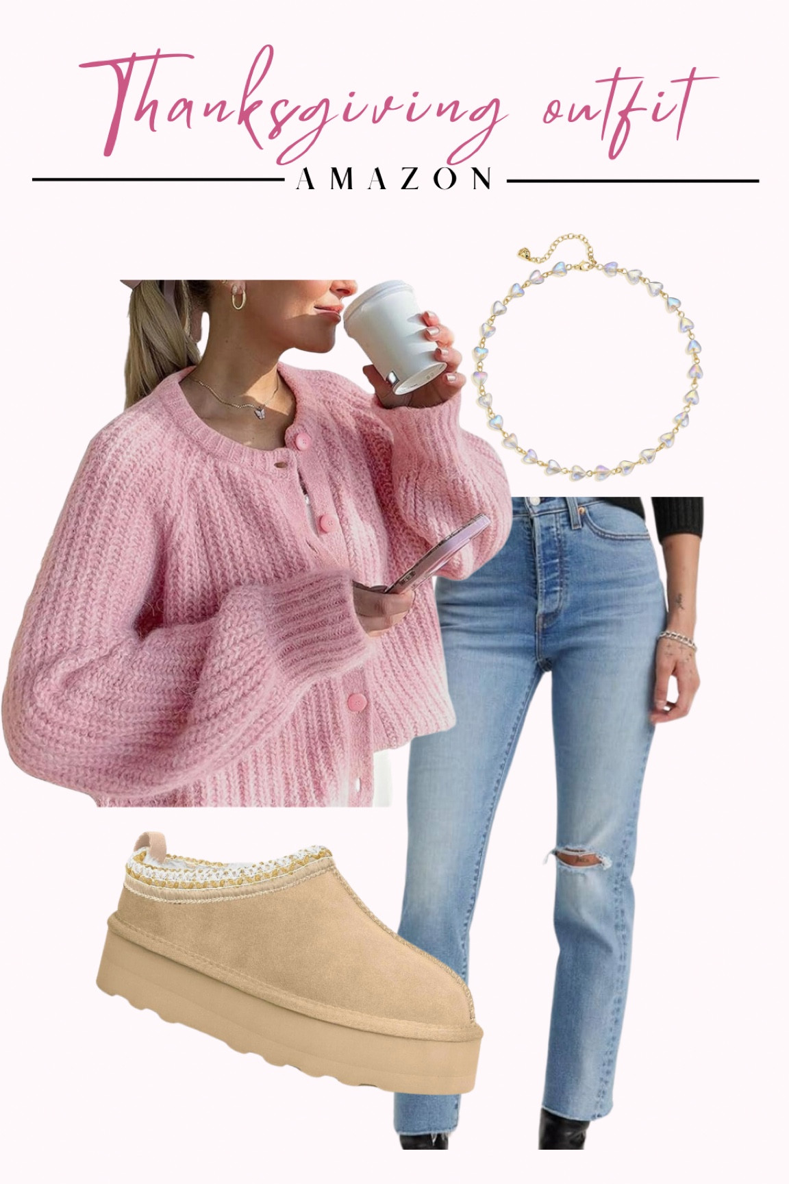 Cute fall winter Thanksgiving outfit sweater jeans comfy style 

#LTKHoliday #LTKGiftGuide #LTKSeasonal