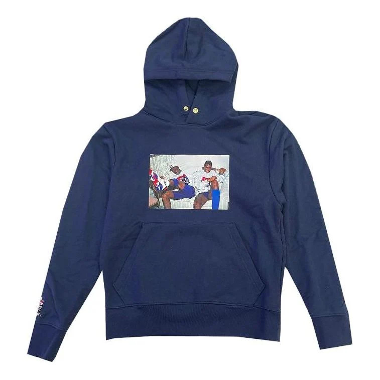 Air Jordan x Trophy Room Fleece Hoodie 'Midnight Navy' DR2953-410 | KICKS CREW