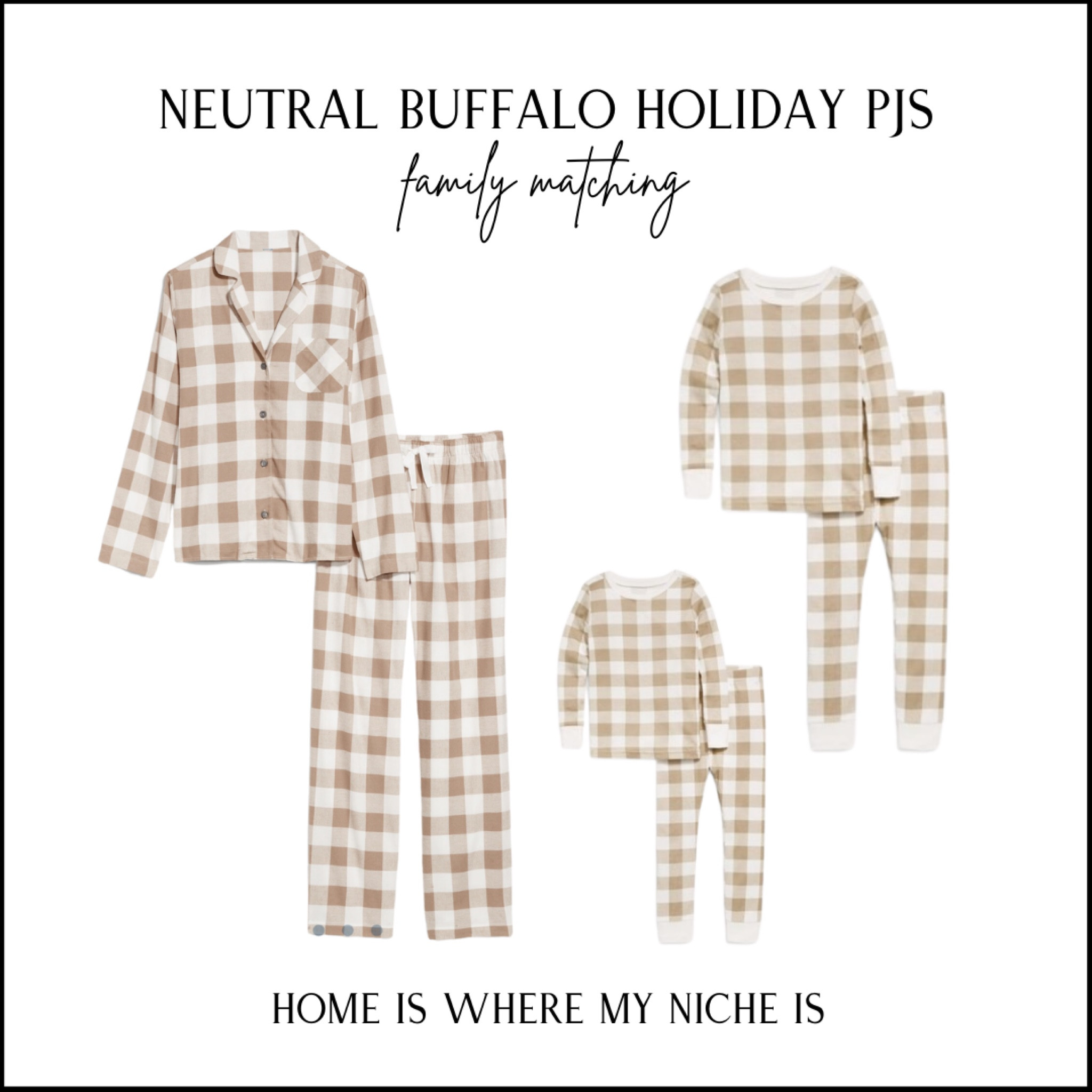 S A L E / how cute are these matching neutral buffalo plaid Christmas pajamas?! Can’t wait to match with my cuties 🤎🤎🤎

Gender Neutral | Unisex | Holiday Pajamas | Family Matching | Kids | Girls | Boys | Toddler | Women’s 

#LTKcanada #LTKsale #LTKfamily