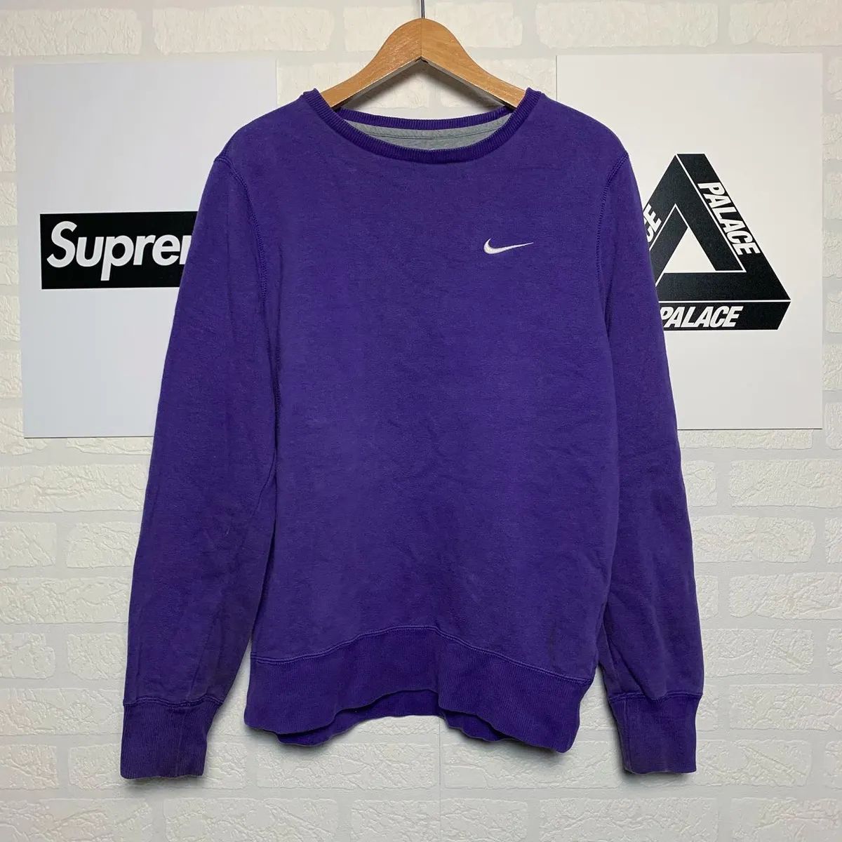 Nike Y2K Purple Vintage Nike Sweatshirt Hype Travis Scott Style | Grailed | Grailed