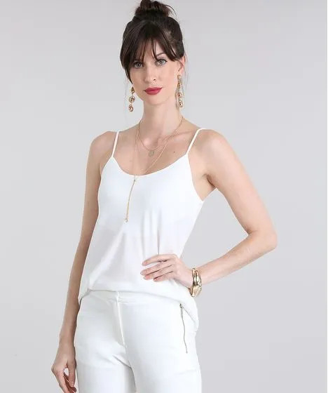 Regata Básica Off White | C&A BR