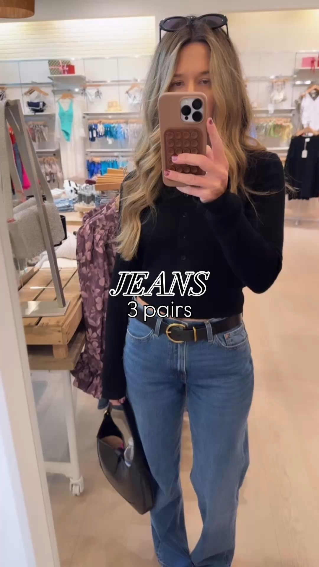 When you don't know what jeans to buy 🖤 
3 pairs I wear on repeat (bonus pair from the intro)
Intro - Aritzia baggy size 26
ABERCROMBIE vintage straight jeans 25
Aritzia Farrah 26 
ABERCROMBIE wide leg 25

#LTKCyberWeek #LTKSeasonal