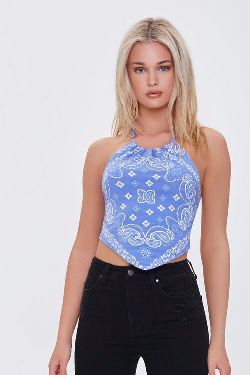 Paisley Print Halter Top | Forever 21 (US)