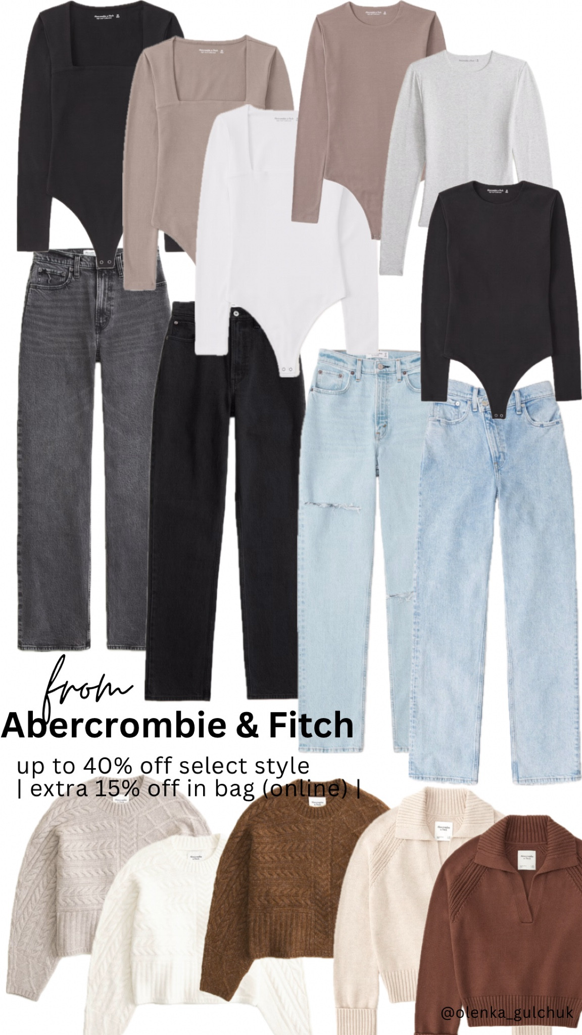 Abercrombie and Fitch sales 🙌🏻
#Abercrombie 

#AbercrombieSale #FashionDeals #StyleDiscounts #ShopAbercrombie #ClearanceFinds #ClearanceSale #DiscountDeals #ClearanceFinds #SaleAlert #BargainHunt #SavingsGalore #LiketoKnowIt #ShopMyStyle #FashionInspo #LTKSale #OOTD #LTKunder50 #OutfitFinds #StyleDiscoveries #FashionTreasures #WardrobeWins #ChicFinds #OOTDgems