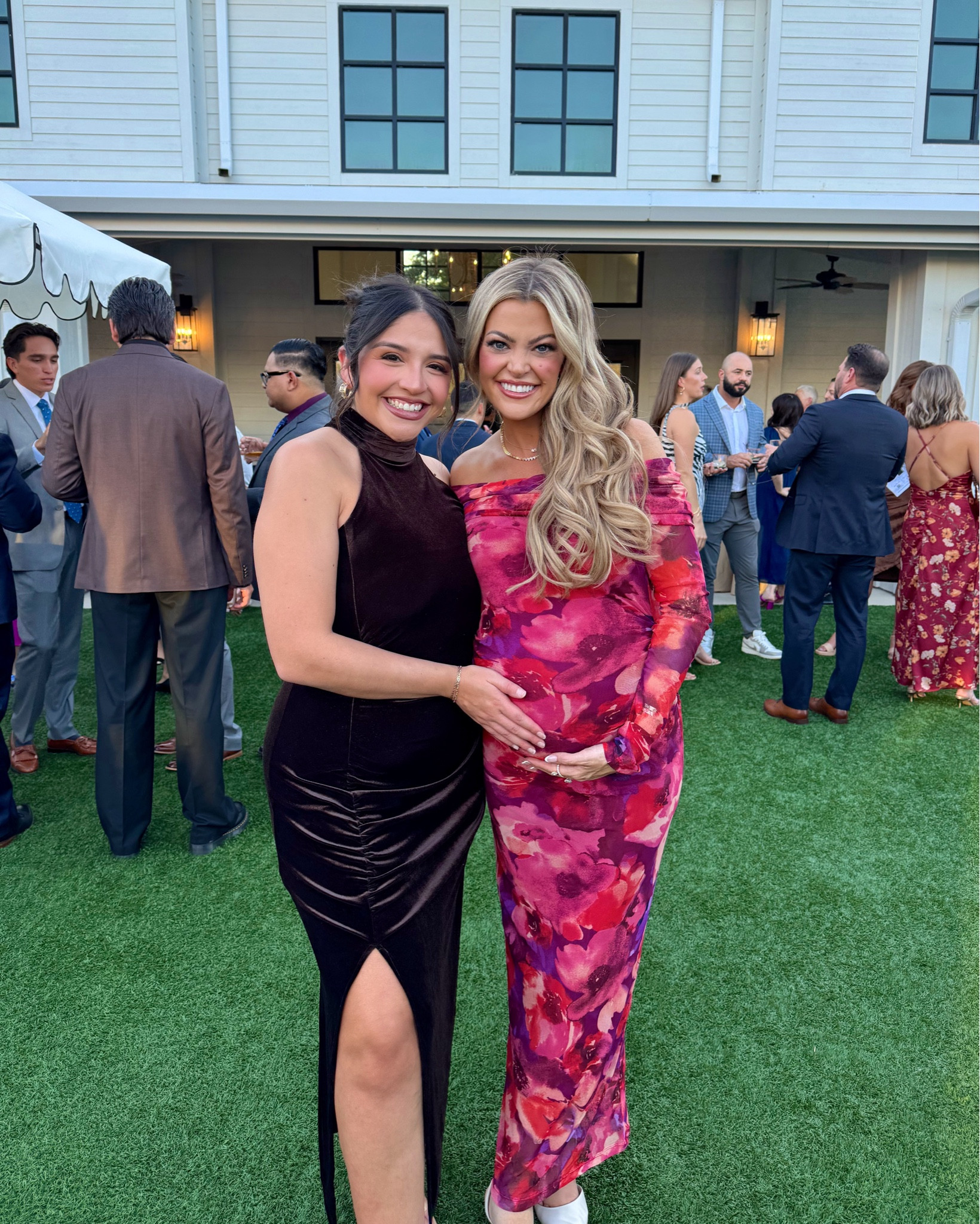 tonight’s look for our friends wedding is this gorgeous fall dress from vici! you can get it under $50 w/code EVENT40 (wearing size medium for bump - very stretchy!) 

bump friendly, fall wedding dress, vici, affordable fashion, wedding guest, pregnant, third trimester, on sale, under $50 

#LTKSaleAlert #LTKBump #LTKFindsUnder50