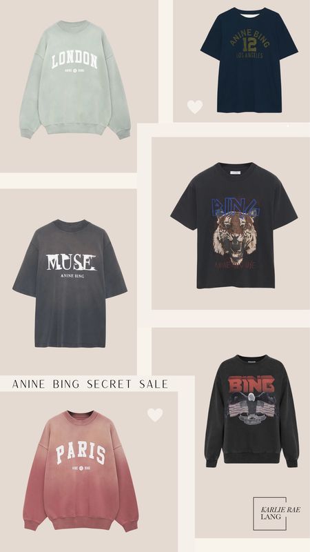 Anine Bing secret sale! 

Anine Bing, on sale, graphic tees, anine Bing sweaters, Anine Bing graphic tees on sale 

#LTKsalealert #LTKfindsunder50