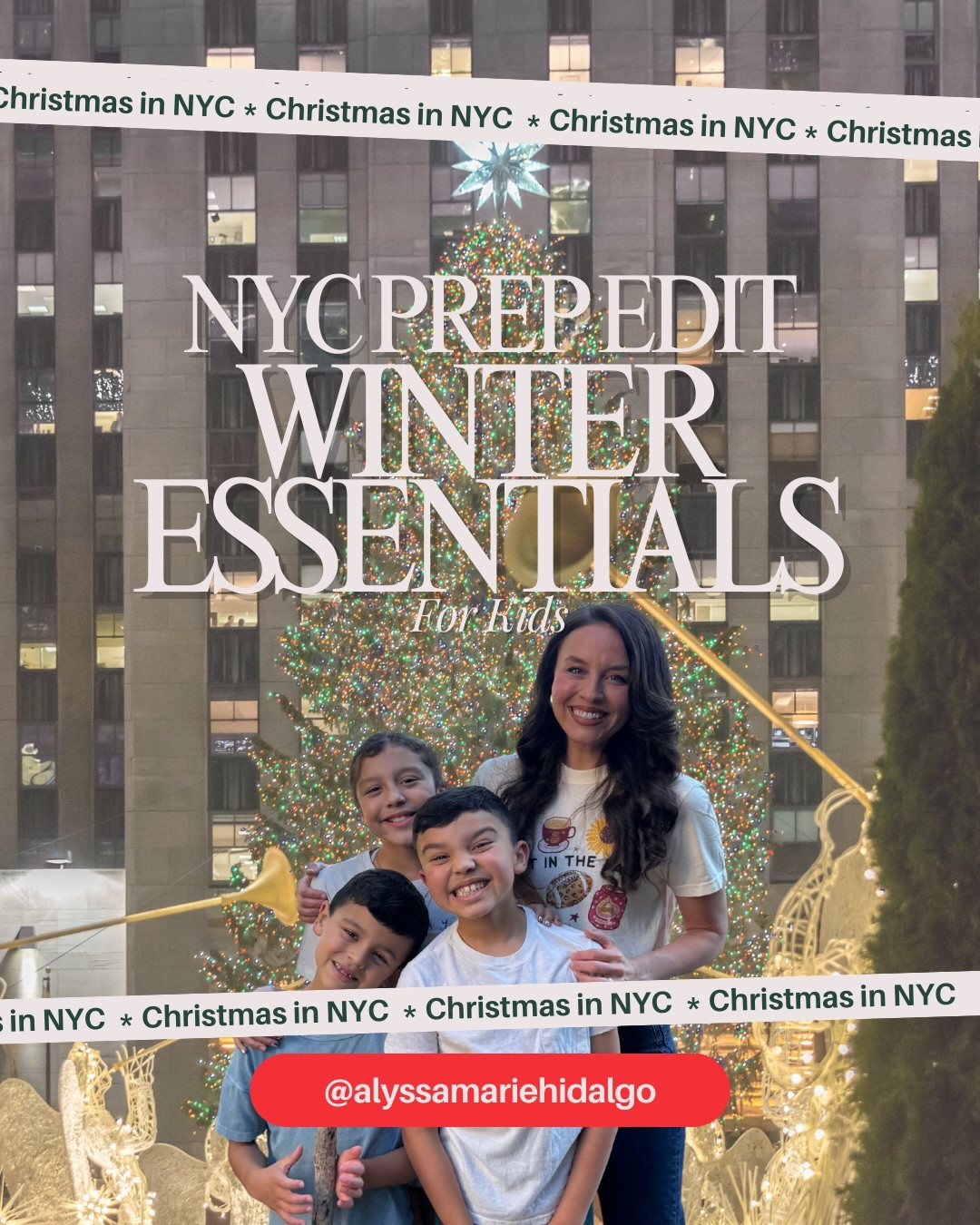 NYC Prep Edit: Winter Essentials for Kids ❄️🧥

Planning Christmas in NYC with three kids means one thing:
we’re not playing around with the cold this year. 😂❄️

I made each of the kids their own warmth board so I could keep everything organized 🎉 coats, boots, gloves, socks, scarves, head wraps… all the must-haves to keep them cozy while we explore the city.

Everything in this carousel is ACTUALLY what I bought — all on Amazon and all on sale for Cyber Monday. 🙌🏼✨ And if you’re prepping for a winter trip too (NYC or anywhere cold.. even just for winter season where you live), this list will save you so much stress.

Comment “NYCKIDS” and I’ll DM all the links.
Because warm comfortable kids = happy memories… and I’m trying to make this trip magical for them. 🤍✨

#nycchristmas #wintertravel #amazonfinds #momof3 #nycchristmastrip
