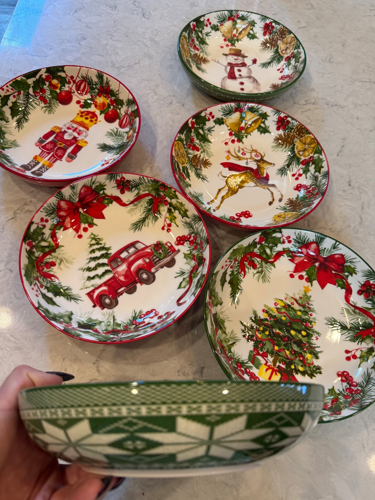 Cutest Christmas pasta bowls. Set of six.

#LTKFindsUnder100 #LTKSeasonal #LTKFindsUnder50