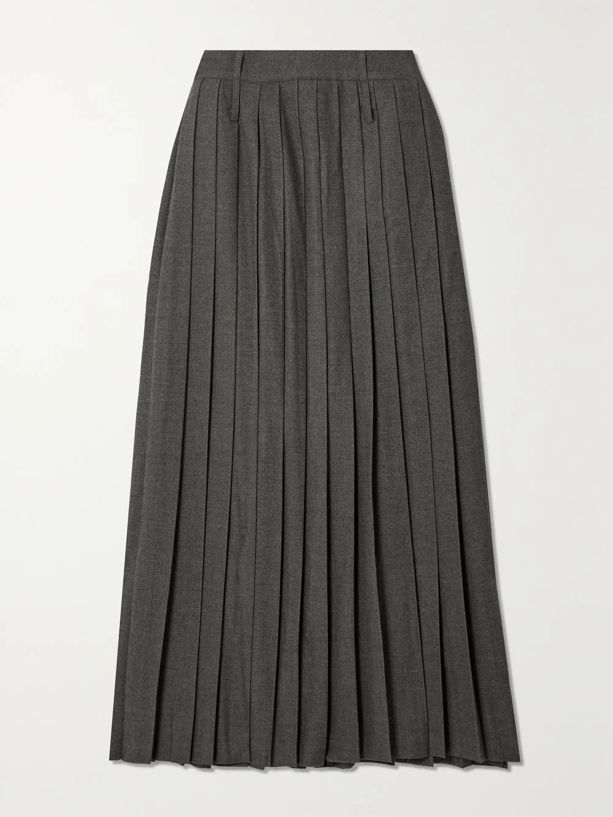 Bailey pleated woven maxi skirt | NET-A-PORTER (UK & EU)