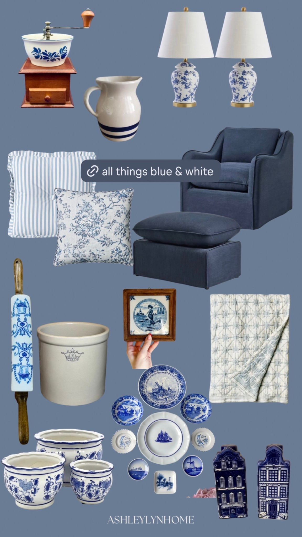 Blue and white decor 

#LTKFindsUnder100 #LTKFindsUnder50 #LTKHome
