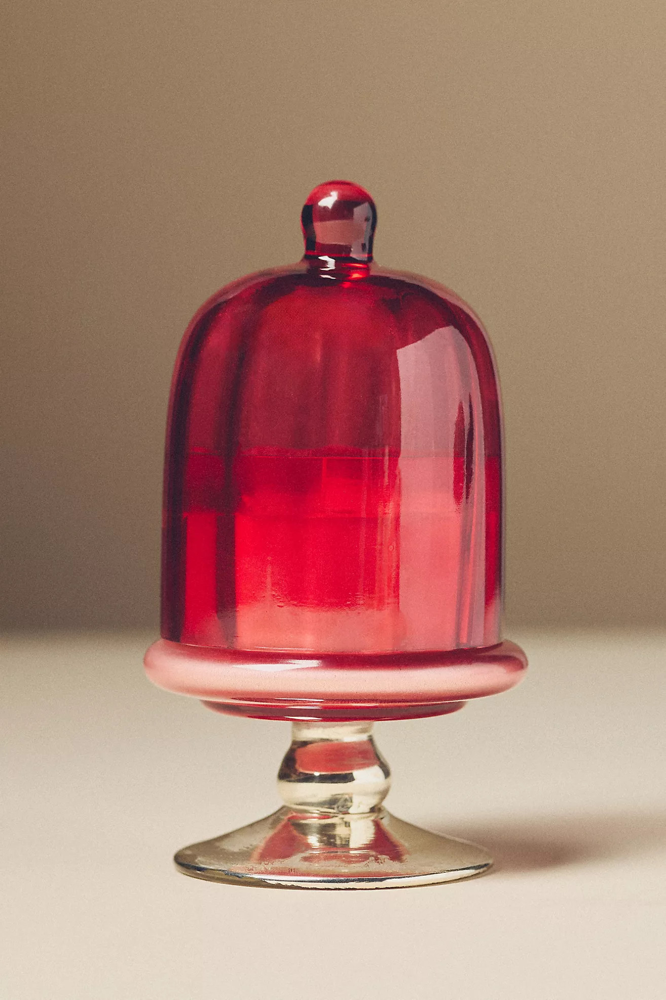 Mini Cake Stand Woody Winter Woods & Vanilla Glass Candle | Anthropologie (US)