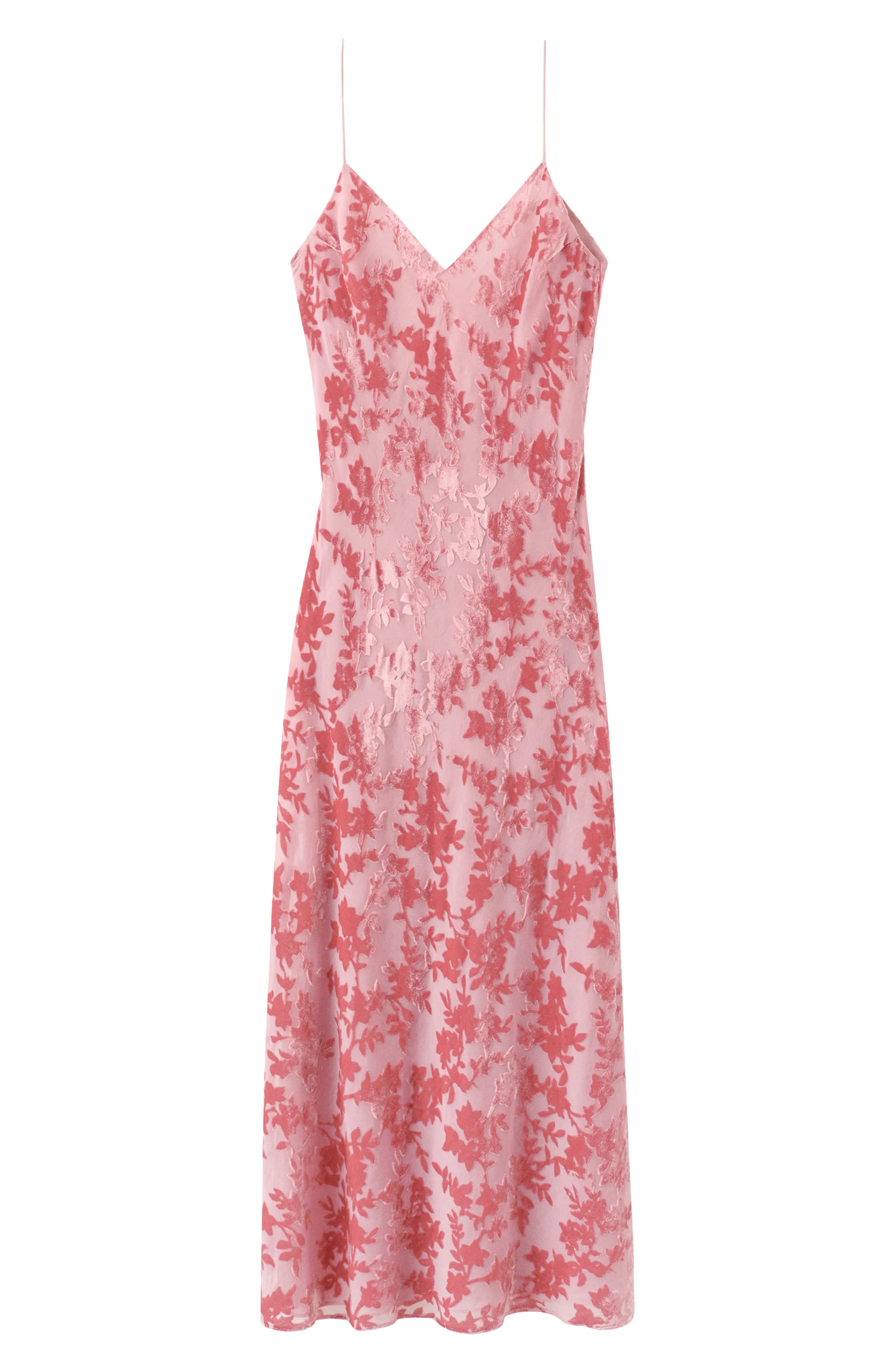 Devor Floral Burnout Sleeveless Maxi Dress (Women) | Nordstrom | Nordstrom
