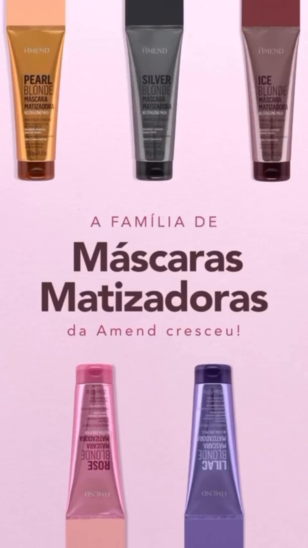 Cor impecável para todos os fios: Máscaras Matizadoras Amend realçam e protegem seu tom!

#LTKbrasil #LTKpromo #LTKbeleza