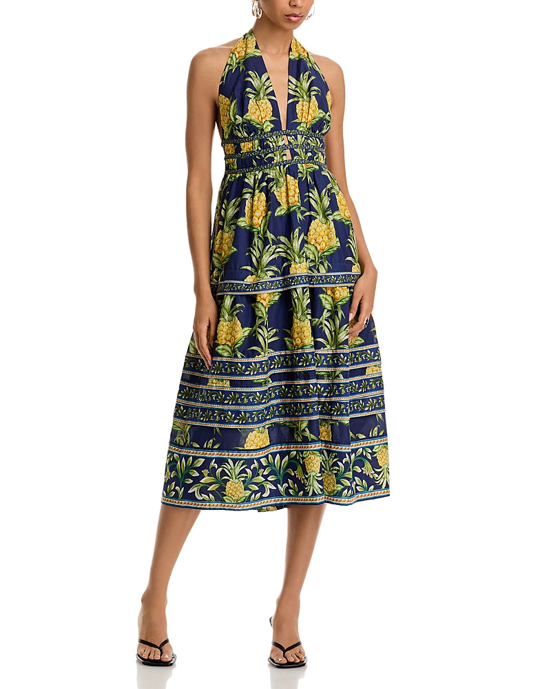 Farm Rio Delicate Pineapple Dress | Bloomingdale's (US)