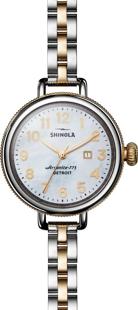 Shinola 'The Birdy' Bracelet Watch, 34mm | Nordstrom | Nordstrom