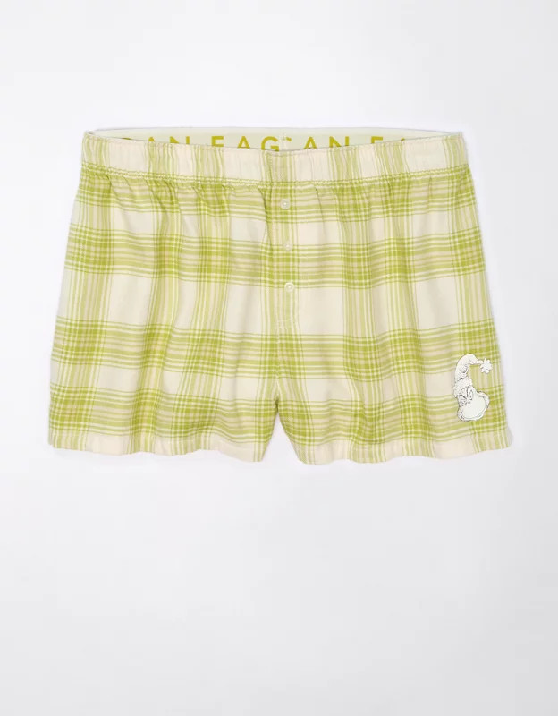AE Women's Grinch PJ Short | American Eagle Outfitters (US & CA)