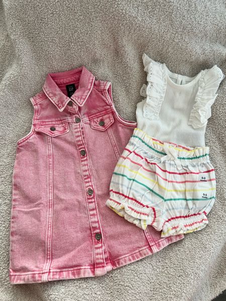 Baby girls denim dress
Acid washed pink denim dress
Baby gap
Striped bloomers
Baby girl clothes
Baby girl outfits 


#LTKfindsunder50 #LTKbaby #LTKsalealert