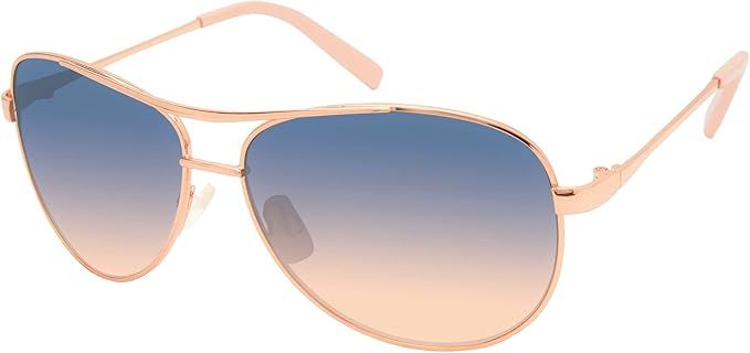 Jessica Simpson Women's J106 Iconic Metal Aviator Pilot Sunglasses with Uv400 Protection. Glam Gi... | Amazon (US)