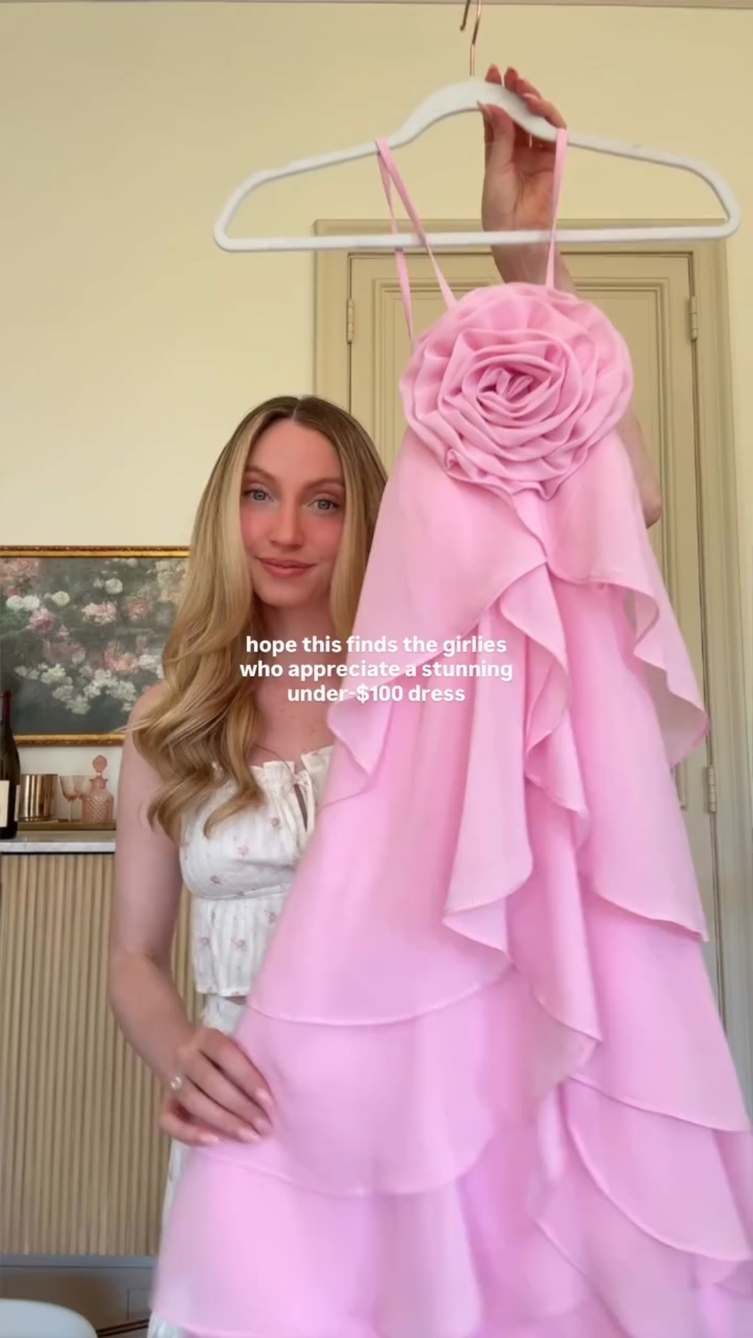 A new favorite under-$100 fashion find 🌸 comes in so many different colors, too!

If you share the 💌 emoji below, I’ll send you the link! Otherwise, you can always shop my closet via the link in my bio.

🏷️: pink rosette ruffle mini dress, under $100 fashion, late summer outfit inspiration, Amazon fashion find, just a girl, girly style
