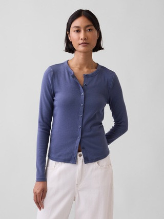 Modern Crewneck Cardigan | Gap (US)