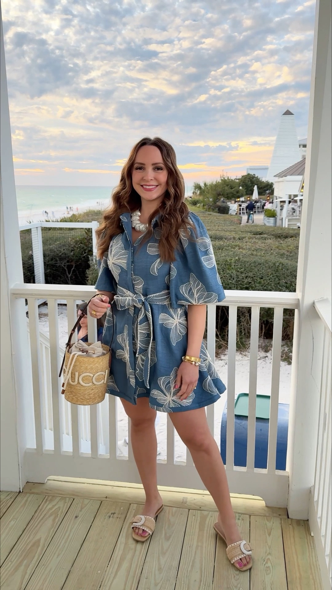 Tuckernuck dress, spring dress, summer dress, beach vacation dress, beach vacation outfit, 30a Florida, seaside, coastal outfit, Gucci straw bag, summer outfit, vacation outfit 

Code YOUROCK for 20% off Tuckernuck!😍 

Adore this dress! The color is so pretty and the sleeves & skirt are just perfection!! Can dress up or down. Love the embroidered design! Wearing M. True to size. 



#LTKootd #LTKTravel #LTKspring