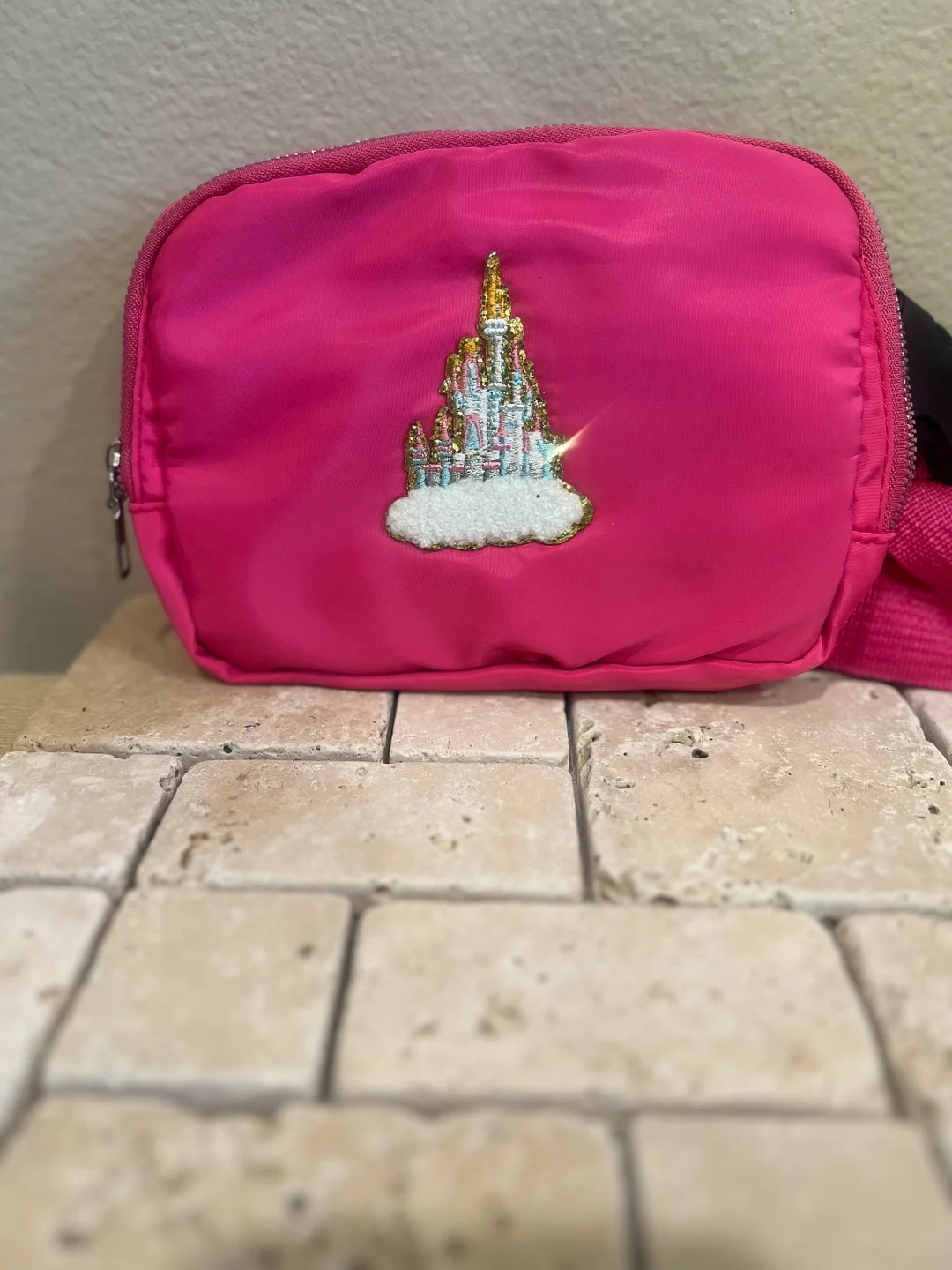 Personalized Disney Fanny Pack With Castle Patch - Etsy | Etsy (US)