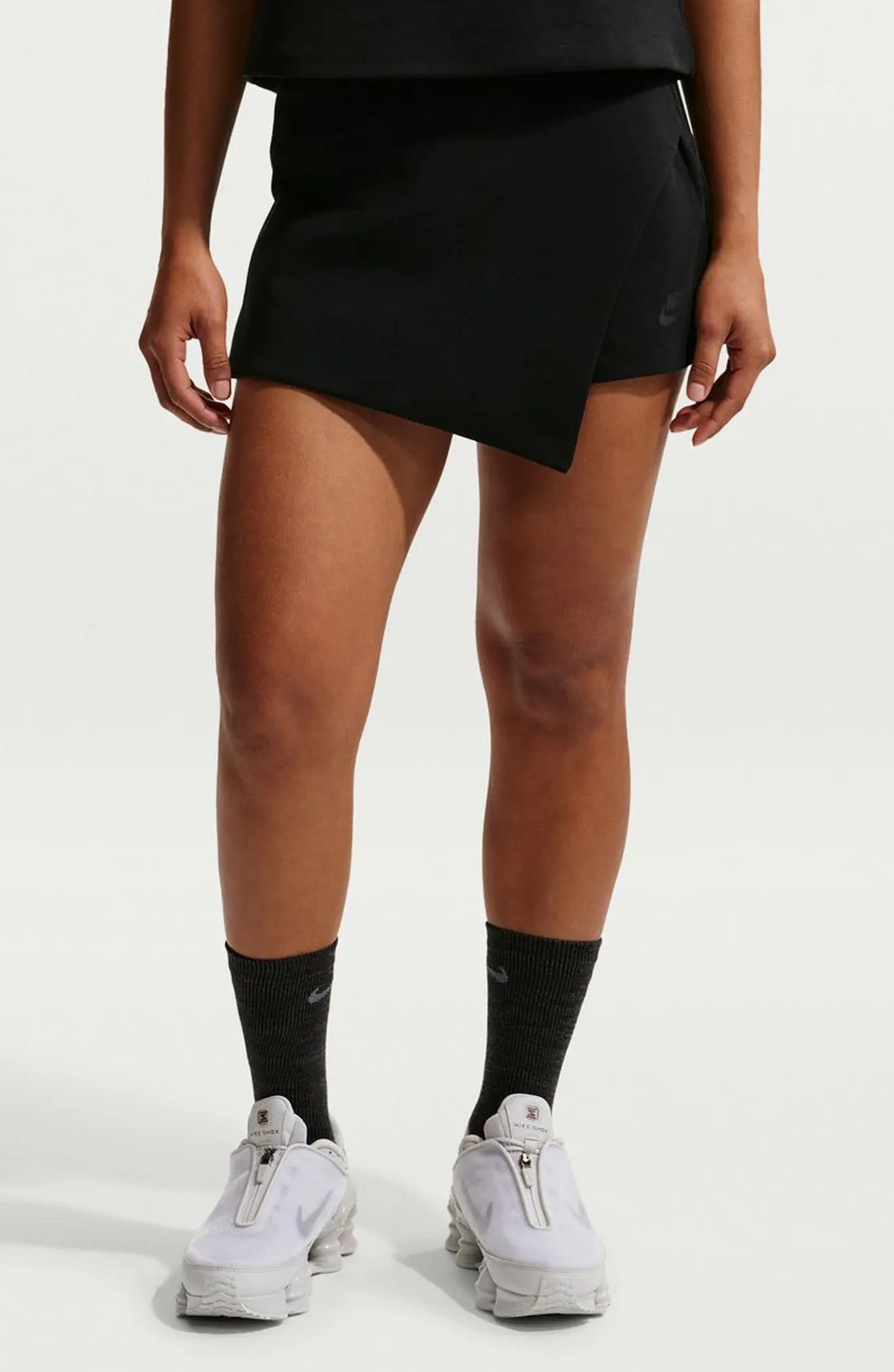 Cotton Blend Tech Fleece Skort (Women) | Nordstrom | Nordstrom