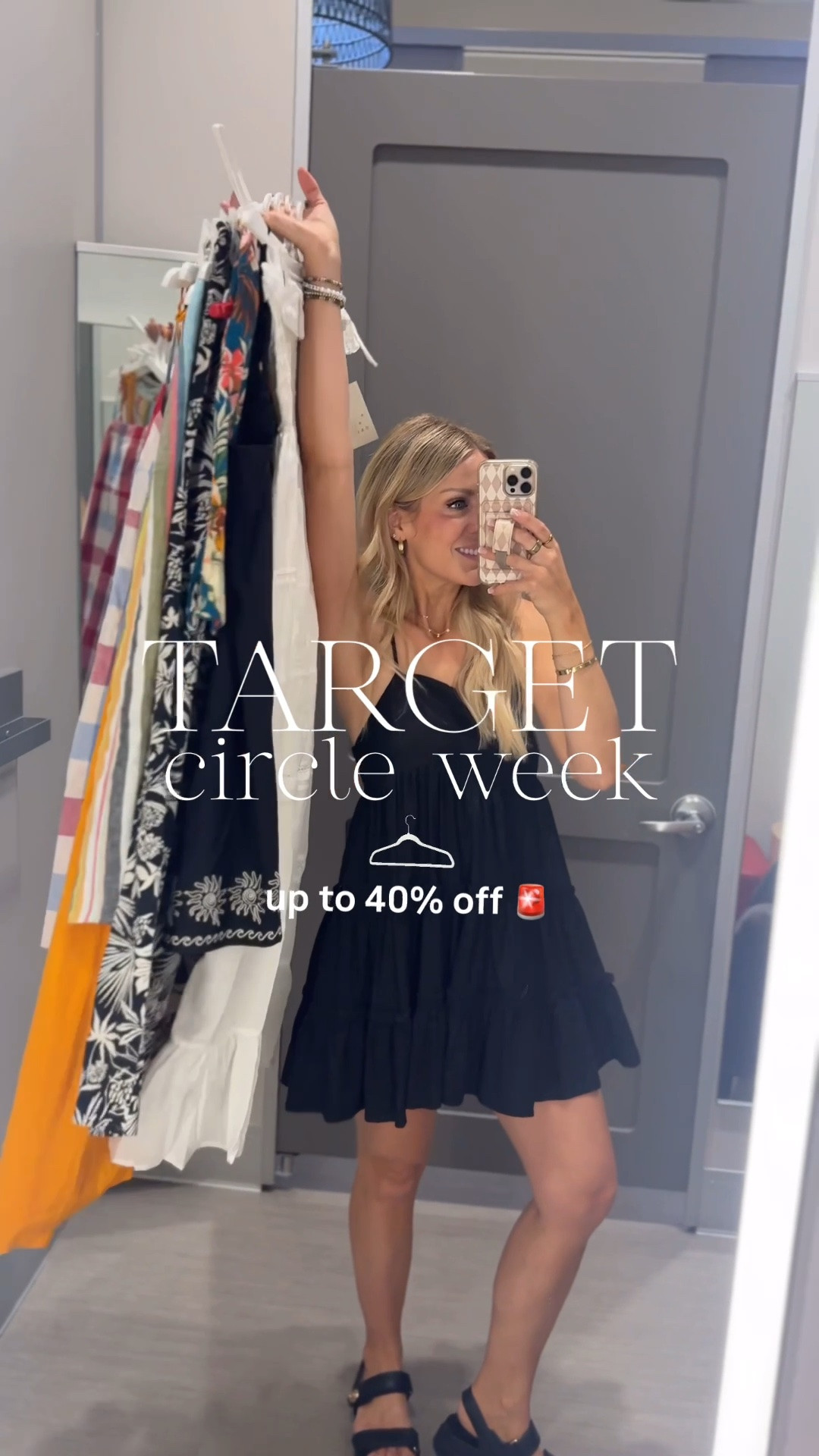 🚨UP TO 40% OFF | Target Circle Week on everything shown here through tomorrow only! Obsessed with the sundresses in this haul in particular. I personally stocked up for summer! 🙌🏼

Red, white, blue dress - XS
Red striped dress - XS
White strapless - XS
Black embroidered - XS
Pink embroidered - XS
Black floral set - XS
Mint green striped shirt - M
Striped skirt and tube top - XS
Yellow dress - S
Blue floral dress- XS
Denim dress - S
Striped crochet dress - S
Red white blue shirt - S
Ruffle tube top - XS
Striped linen tube top - S
White lace tank - XS
Red floral dress - XS

@target #ad #sponsored

#LTKgrwm #LTKootd #LTKSaleAlert