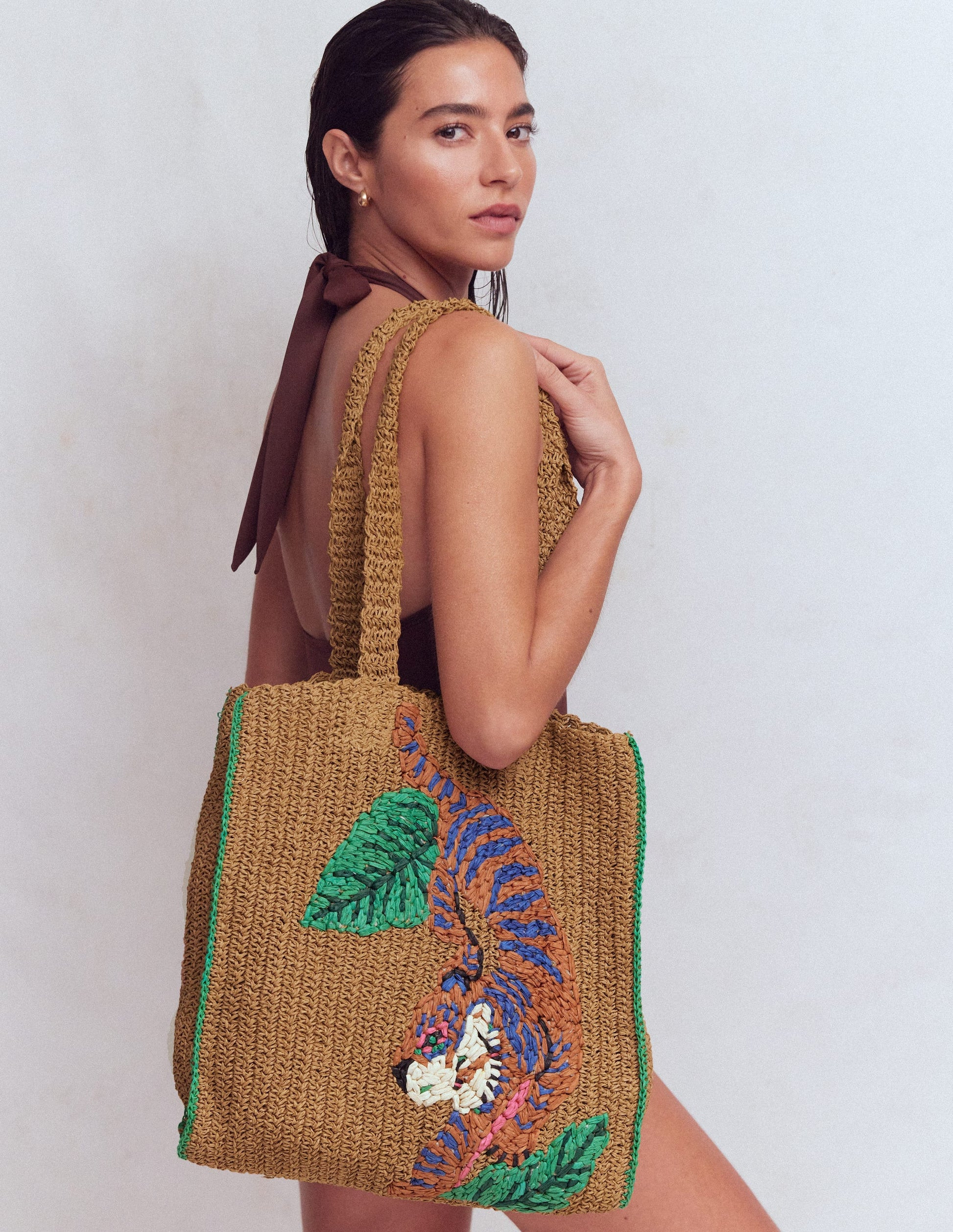 Shopper Tote-Tiger | Boden (US)