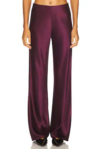 CAMI NYC Bristol Mid Rise Pant in Blackberry from Revolve.com | Revolve Clothing (Global)
