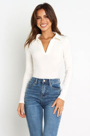 Harper Bodysuit - White | Petal & Pup (US)