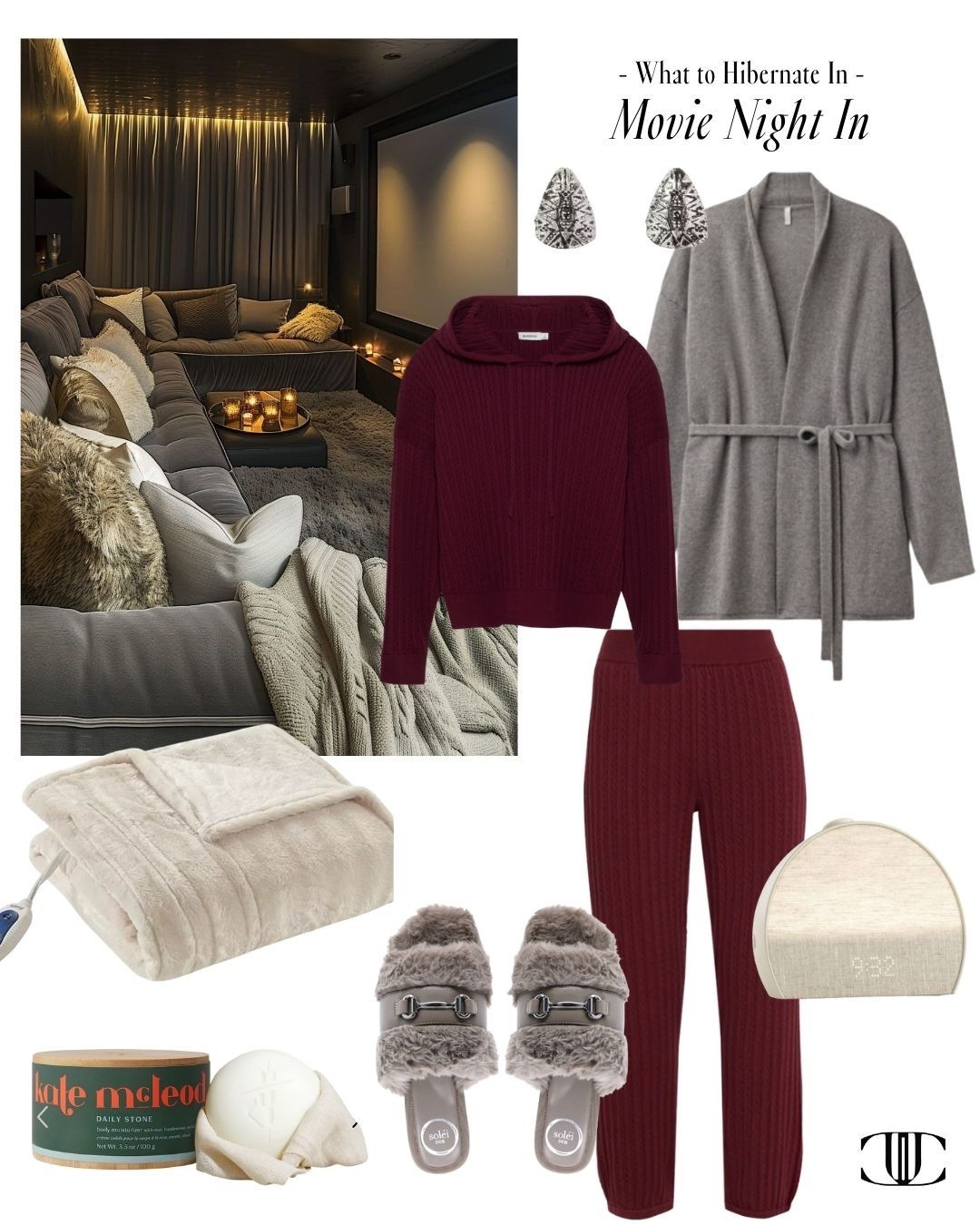 Hibernate mode: activated ❄️🕯️
These winter hibernation outfits are made for movie nights in, self-care Sundays, and slow fireside evenings at home. Think soft layers, elevated loungewear, cozy knits, and warm textures—finished with comforting beauty favorites, heating blankets, and candles to set the mood. Every look is head-to-toe comfy but still feels pulled together, because staying in should feel just as good as going out.
Tap to shop each cozy essential and build your perfect night-in uniform 🤍

#WinterHibernation #CozyAtHome #NightsIn #StayInStyle #LoungewearLooks #

#LTKselfcare #LTKootd #LTKOver40