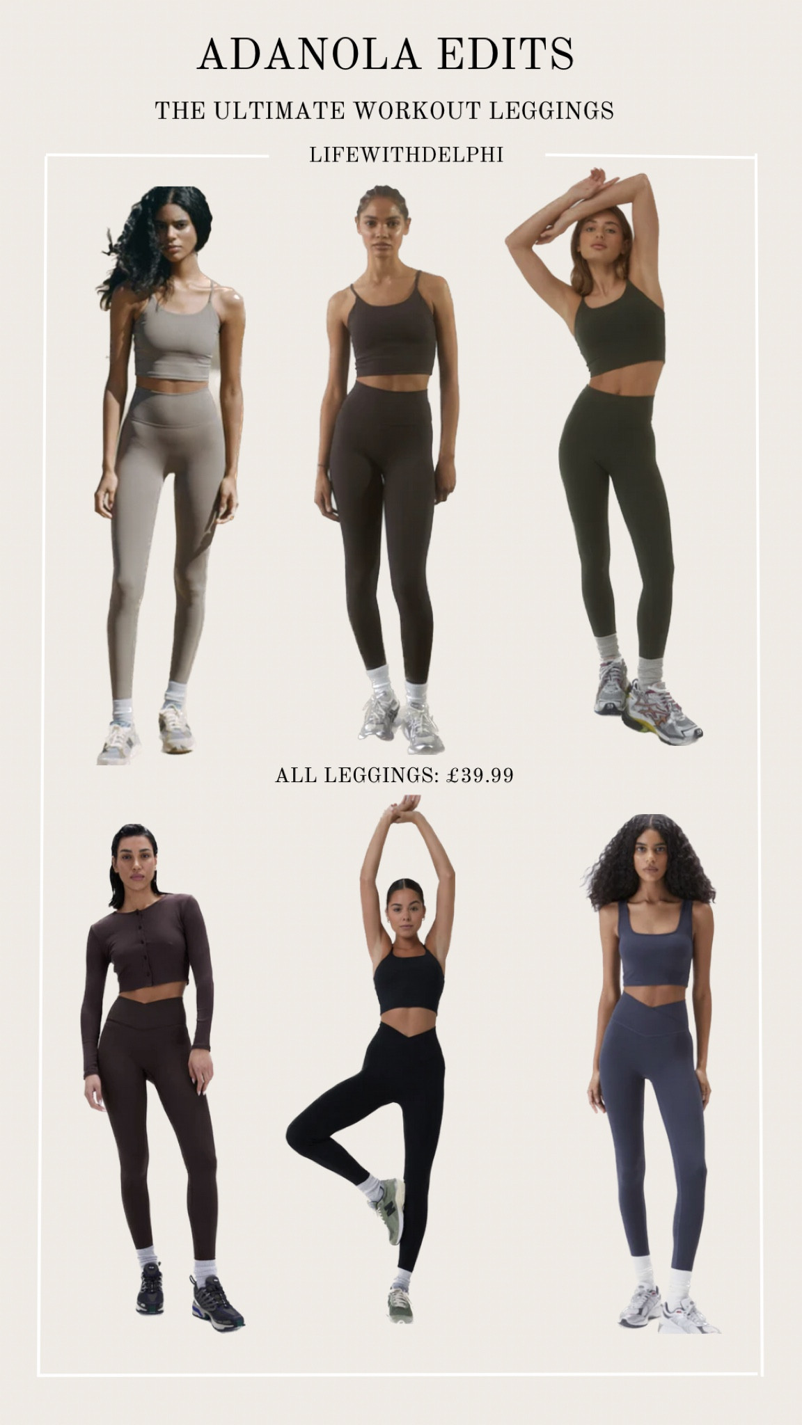 Adanola edits! The ultimate leggings, an absolute must have for working out and going to brunch 🤍

#LTKFind #LTKunder100