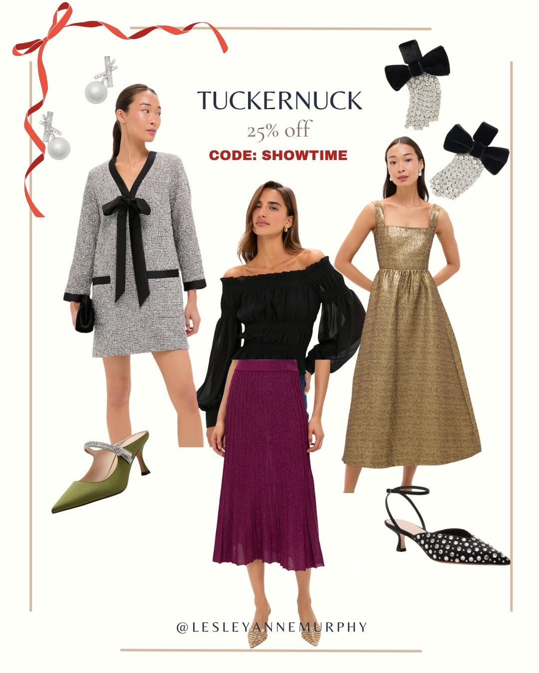 Tuckernuck favorites from head to toe for the holiday season all on Black Friday sale with code:showtime 

Plus, 30% off when you spend more. 

#LTKHoliday #LTKCyberWeek #LTKSaleAlert