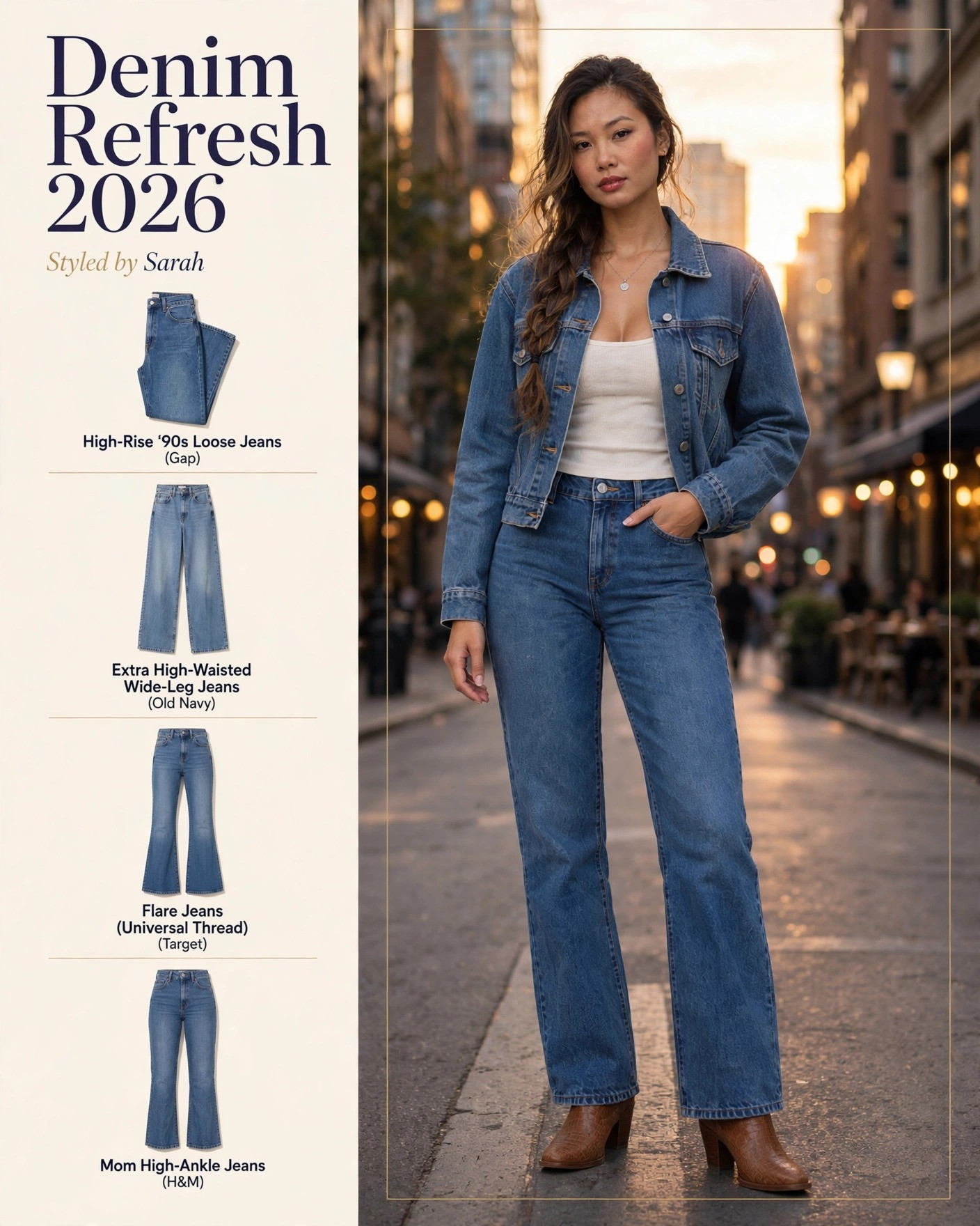 Denim 👖 The best jeans for fall — '90s loose, wide-leg, flare, and mom jeans. #LTKSeasonal #denim #jeans 

 