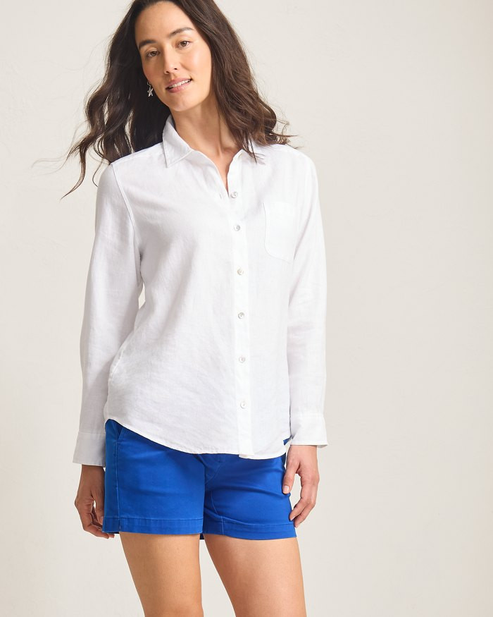 Coastalina Linen Relaxed Top | Tommy Bahama