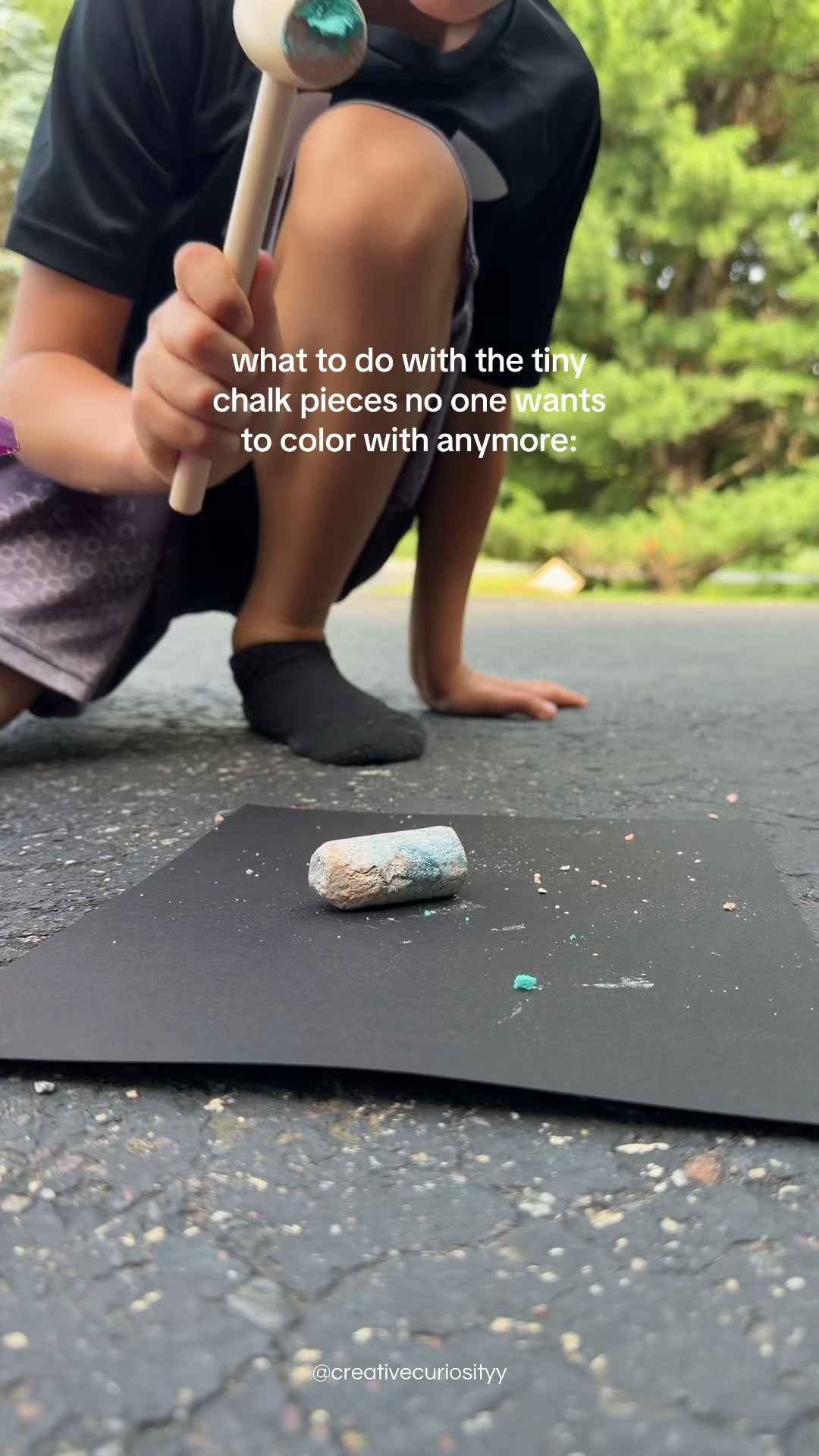 Might as well use them for something, right?! 😂

#galaxy #summeractivity #finemotorskills #sidewalkchalk #momhack

#LTKmomlife #LTKKids