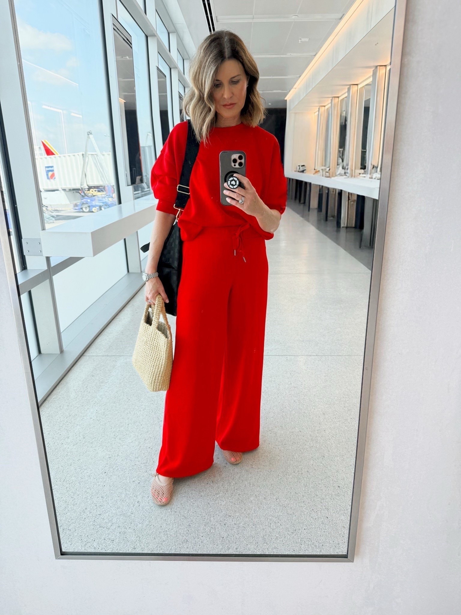 Air Essentials on sale now! I’m in a small top and small pants 

#LTKOver40 #LTKTravel #LTKSaleAlert