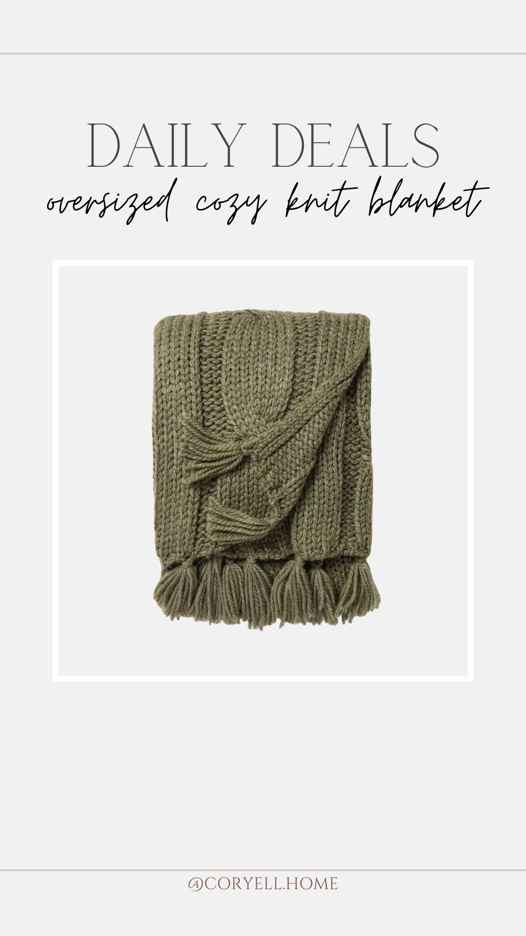 Hearth & Hand just released the coziest new oversized knits! This one comes in 4 colors and they’re all so earthy and grounding for the fall. Love!!

#LTKFindsUnder100 #LTKHome #LTKStyleTip