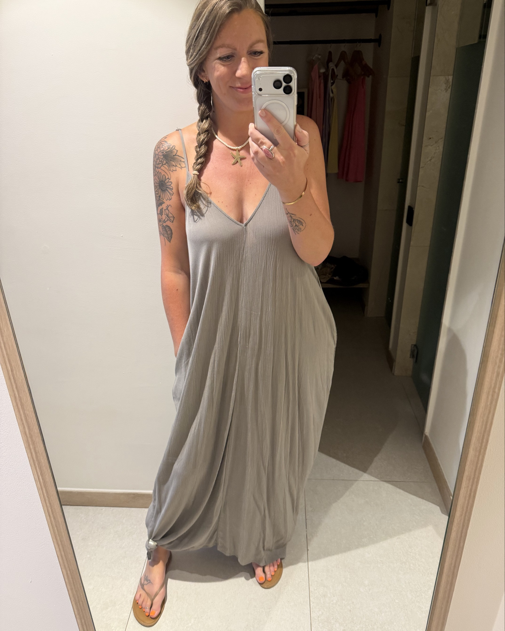 The maxi dress that has gone on EVERY beach vacation with me for the last 8 years (and that I have in 3 colors) true story! Wearing a M/L

#LTKTall #LTKOver40