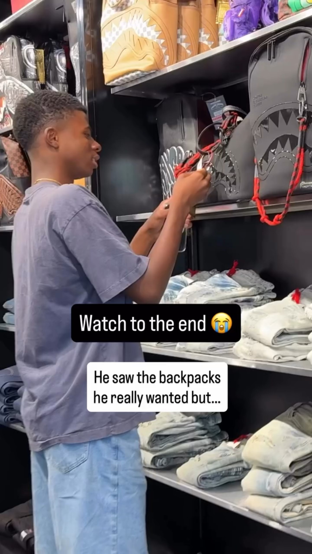 Moments like this is what I think about when people comment “they aren’t REAL siblings.” He really wanted the @sprayground backpack but didn’t get it but big sis surprised him. The love is real and the bond is real. They’re siblings no matter what people say. ❤️

Family isn’t defined by matching DNA, it’s defined by showing up and being there for each other👏

Who’s the sibling in your family that always has your back? Tag them below! ⬇️

@hibbettofficial #adoptivefamily #siblingslove #thisisfamily #adoptionstories #familyovereverything #siblinggoals #adoptionjourney #bigsis #familyreels #siblingsarethebest #adoptedsiblings #familycontent #ourfamilyvine

#LTKFamily #LTKKids #LTKStyleTip