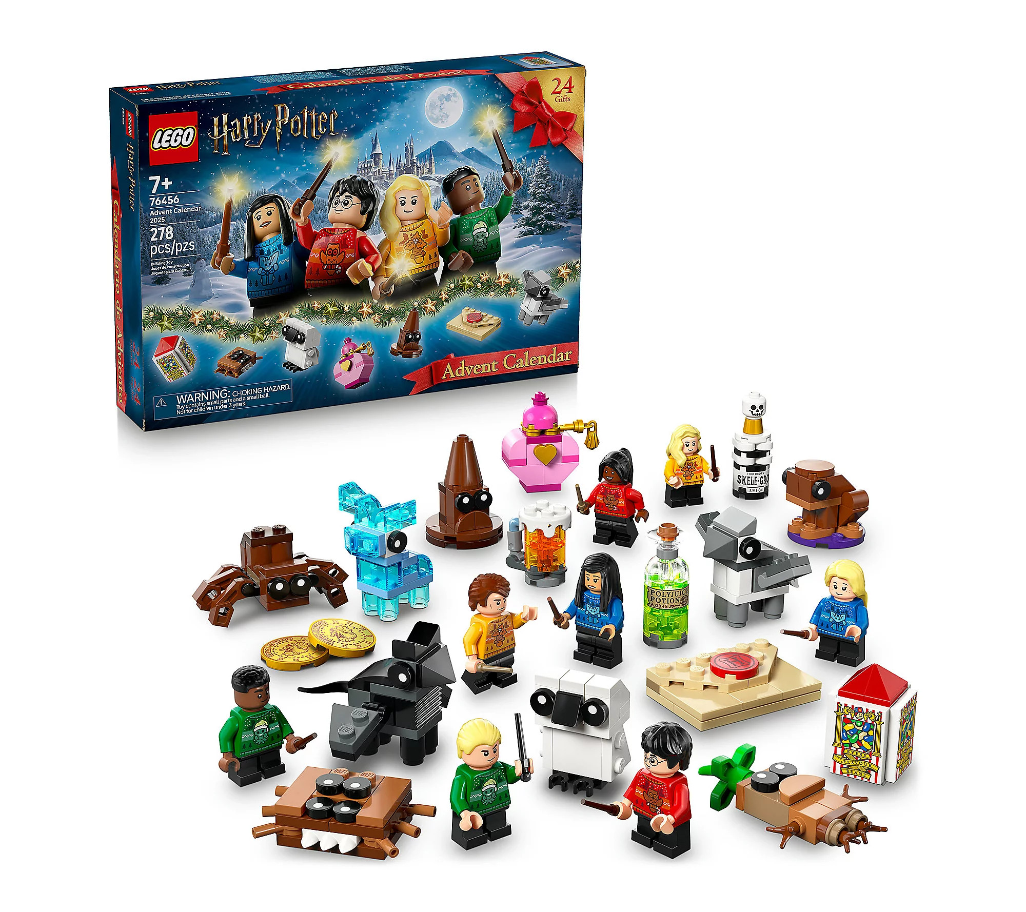 LEGO Harry Potter Advent Calendar 2025, Wizard Toy for Kids 76 | QVC