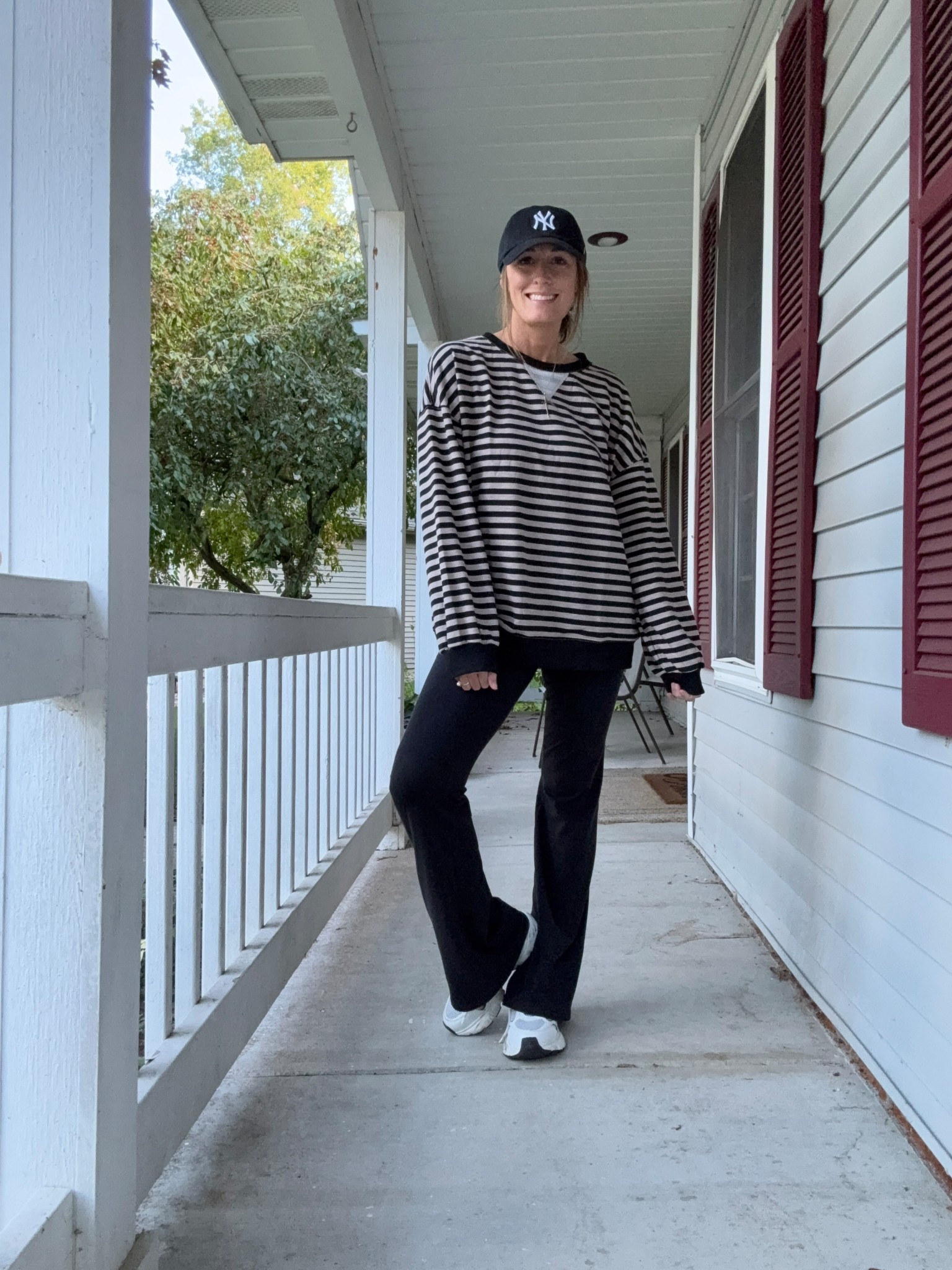 9/7/25 ✨ Sweatshirt is a large. Leggings are a medium long.

Everyday outfits. Easy outfits. Easy outfit ideas. Neutral basics. Fall outfits. Fall outfit idea. Casual outfits. Basic mom outfit. Casual outfit idea. Casual outfit. Everyday outfit. Mom outfit. Street style. Casual mom outfit. Amazon fashion. Sports mom outfits. Sports mom outfit idea.

#LTKOver40 #LTKSeasonal #LTKFindsUnder100