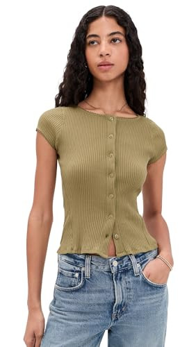 Free People Women's Most Wanted Cardigan, Green, S | Amazon (US)