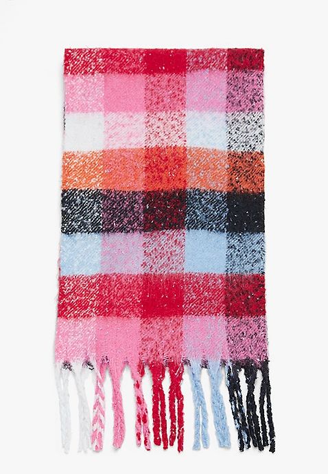 Bright Plaid Blanket Scarf | Maurices